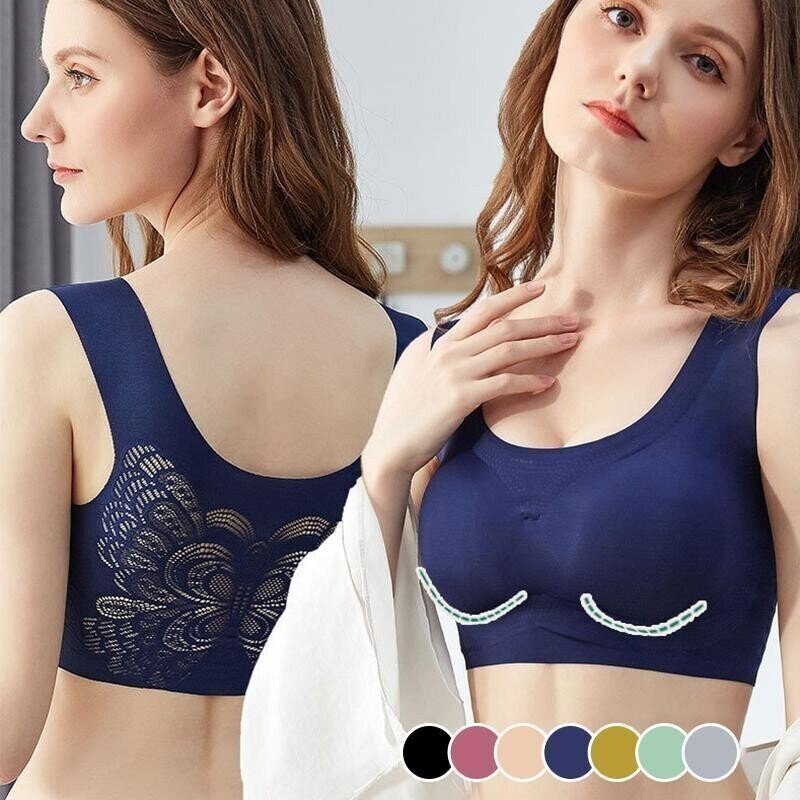 Usphonecards - ULTRA-THIN PLUS SIZE ICE SILK COMFORT BRA