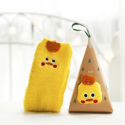 Usphonecards - Cute Christmas Style Thickened Warm Socks