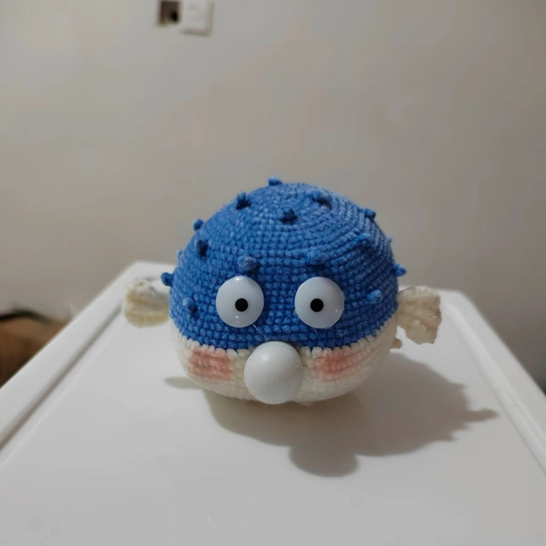 Bubble Cartoon Doll Crochet DIY