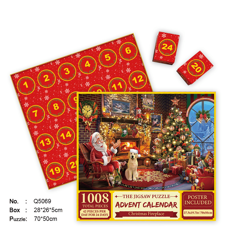 Usphonecards - Christmas Advent Calendar Puzzle