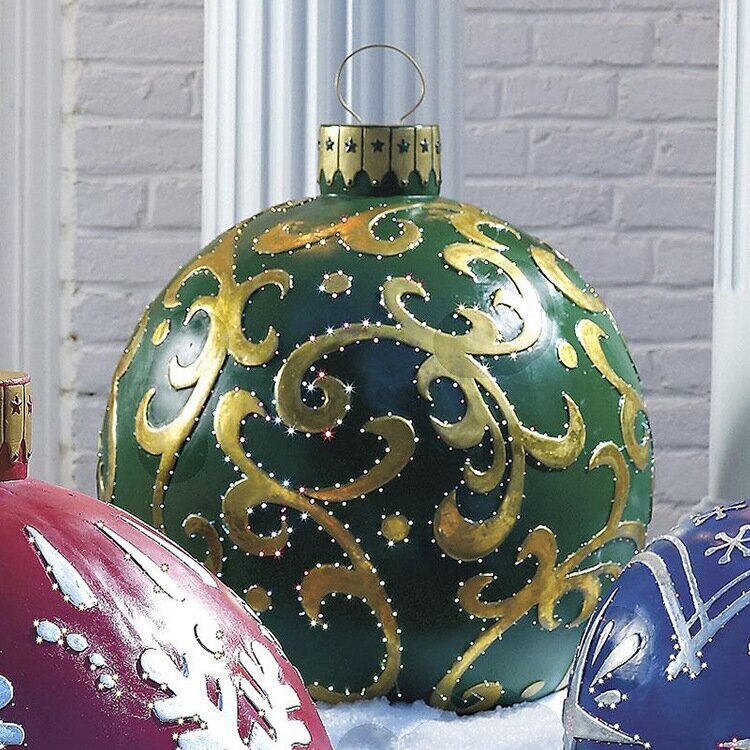 Usphonecards - Outdoor Christmas PVC inflatable Decorated Ball