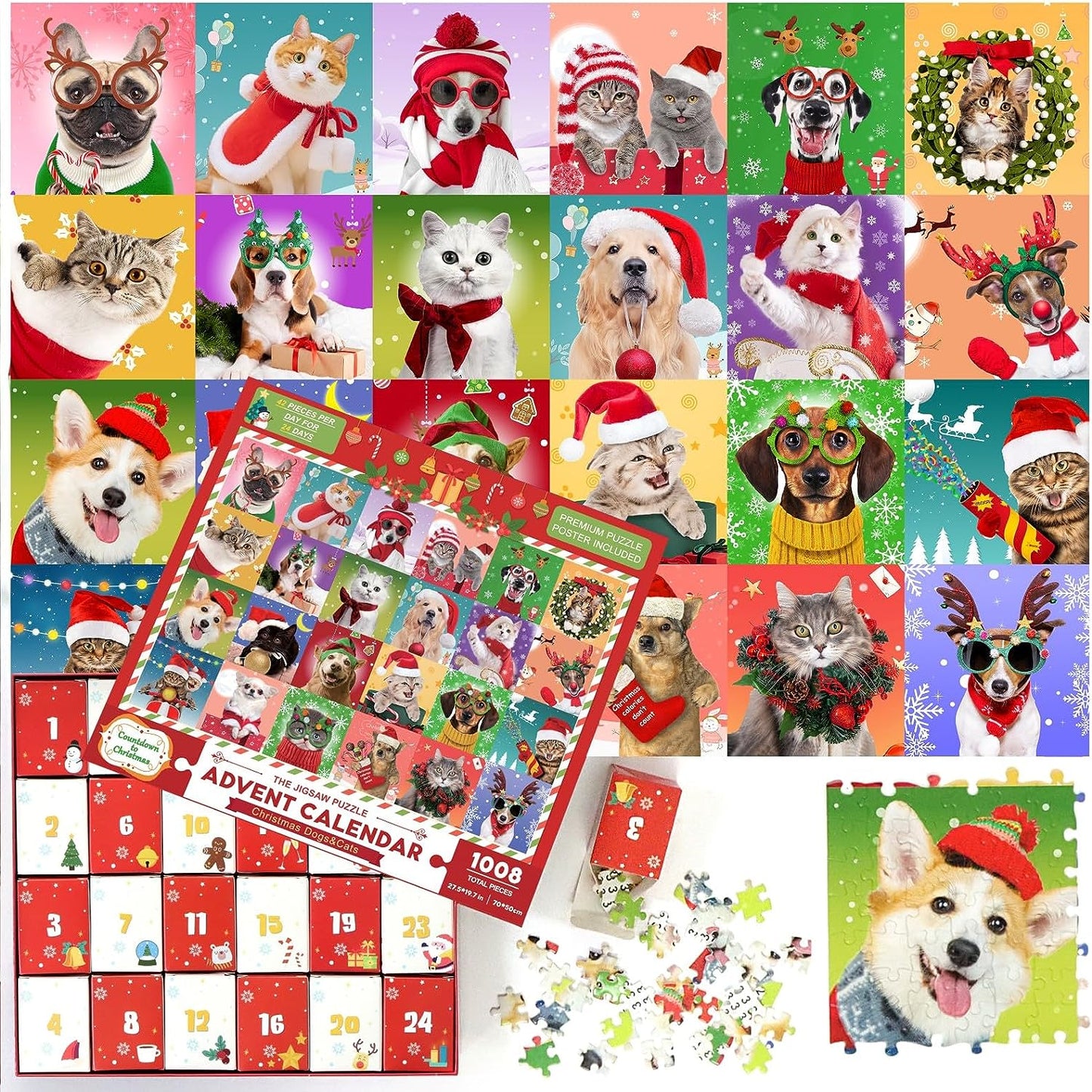 Usphonecards - Christmas Advent Calendar Puzzle