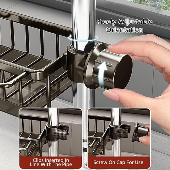 Usphonecards - Kitchen Sink Faucet Organizer