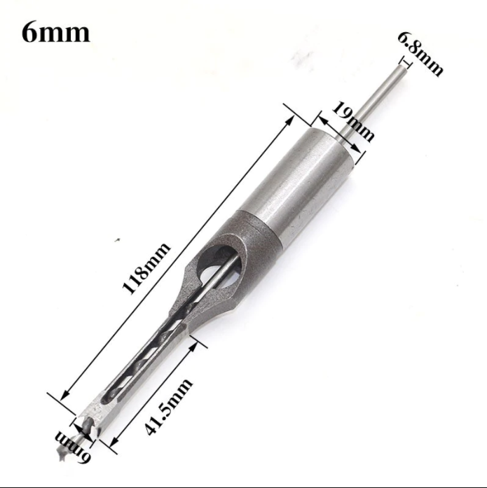 💥Efficient Woodworking Essential - Adapter and Square-Headed Wood Chisel Set - naotstore