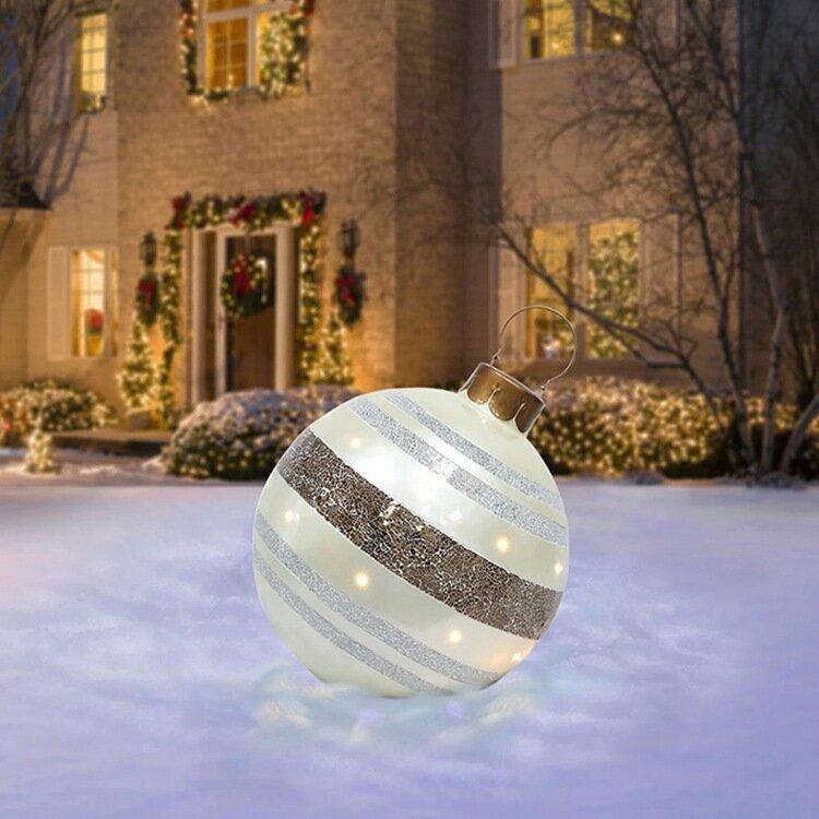 Usphonecards - Outdoor Christmas PVC inflatable Decorated Ball