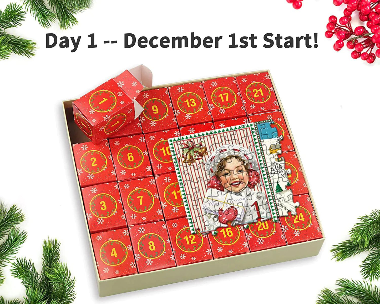 Usphonecards - Christmas Advent Calendar Puzzle