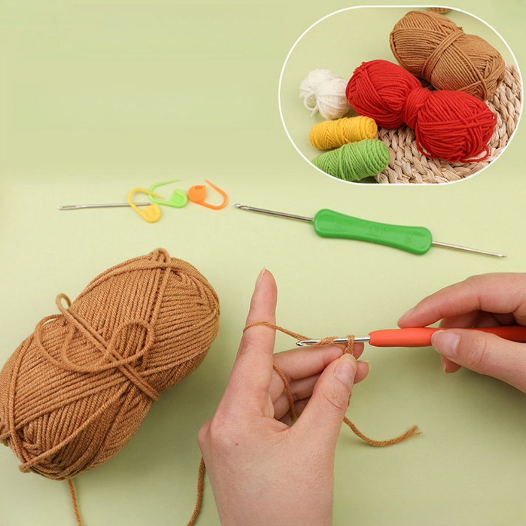 Fruit Handmade DIY Knitting Material Kit