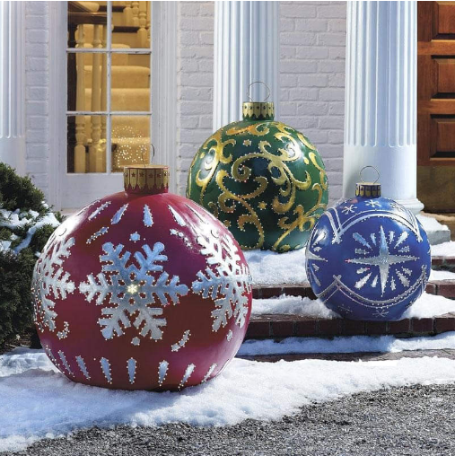 Usphonecards - Outdoor Christmas PVC inflatable Decorated Ball