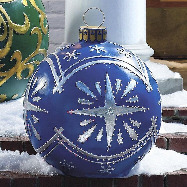 Usphonecards - Outdoor Christmas PVC inflatable Decorated Ball