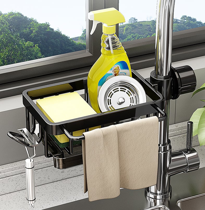 Usphonecards - Kitchen Sink Faucet Organizer