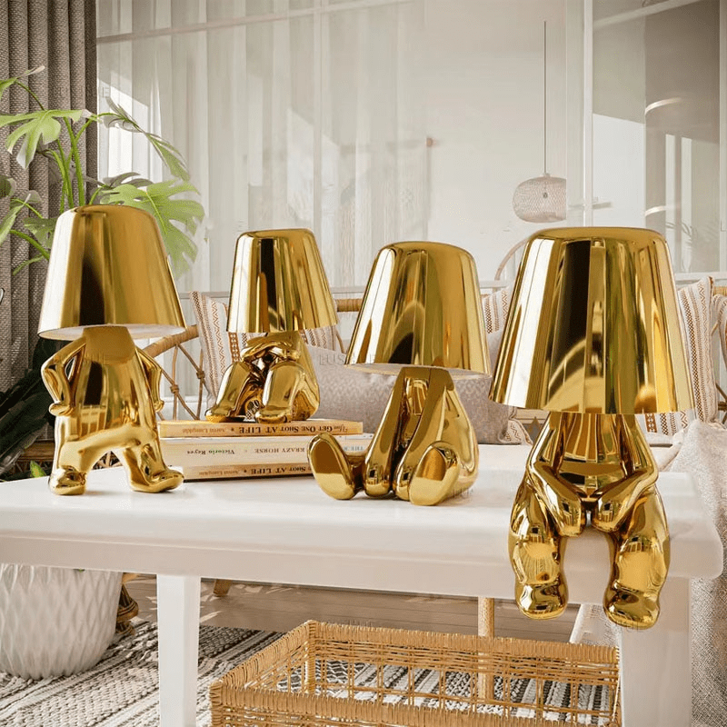 Usphonecards - Lampe tactile Mr. Gold