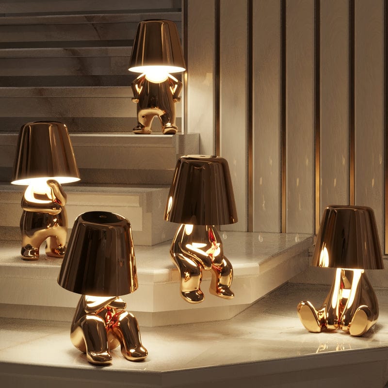 Usphonecards - Lampe tactile Mr. Gold