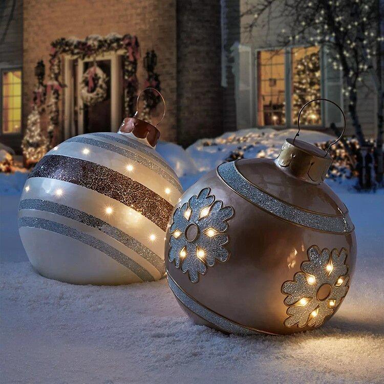 Usphonecards - Outdoor Christmas PVC inflatable Decorated Ball