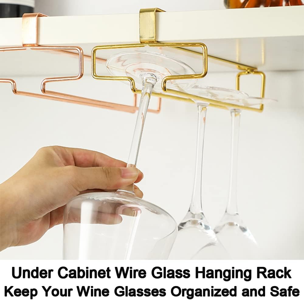 Usphonecards - Under Cabinet Wine Glass Holder