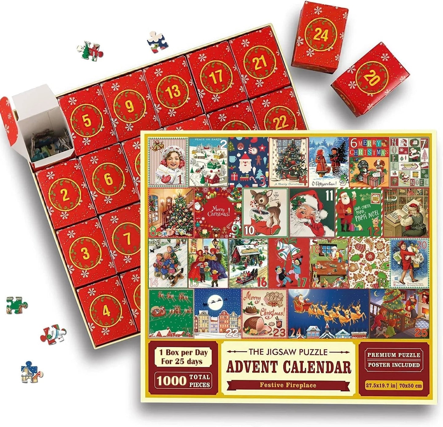 Usphonecards - Christmas Advent Calendar Puzzle